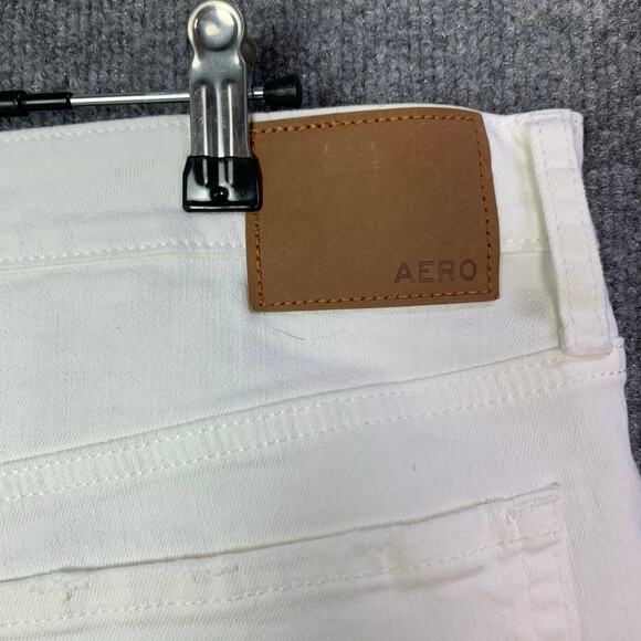 NEW Aeropostale Size 12 Distressed Vintage High Rise Shorty Shorts Stretch - Picture 4 of 12